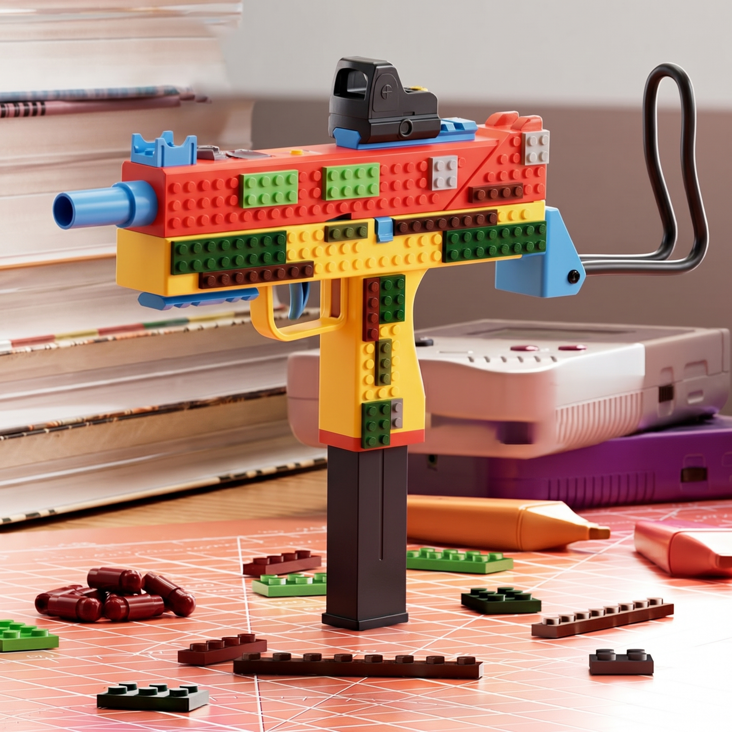 BlockBlaster v2 Tactical DIY Uzi